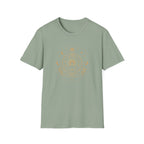 Golden Meditation Mandala T-Shirt