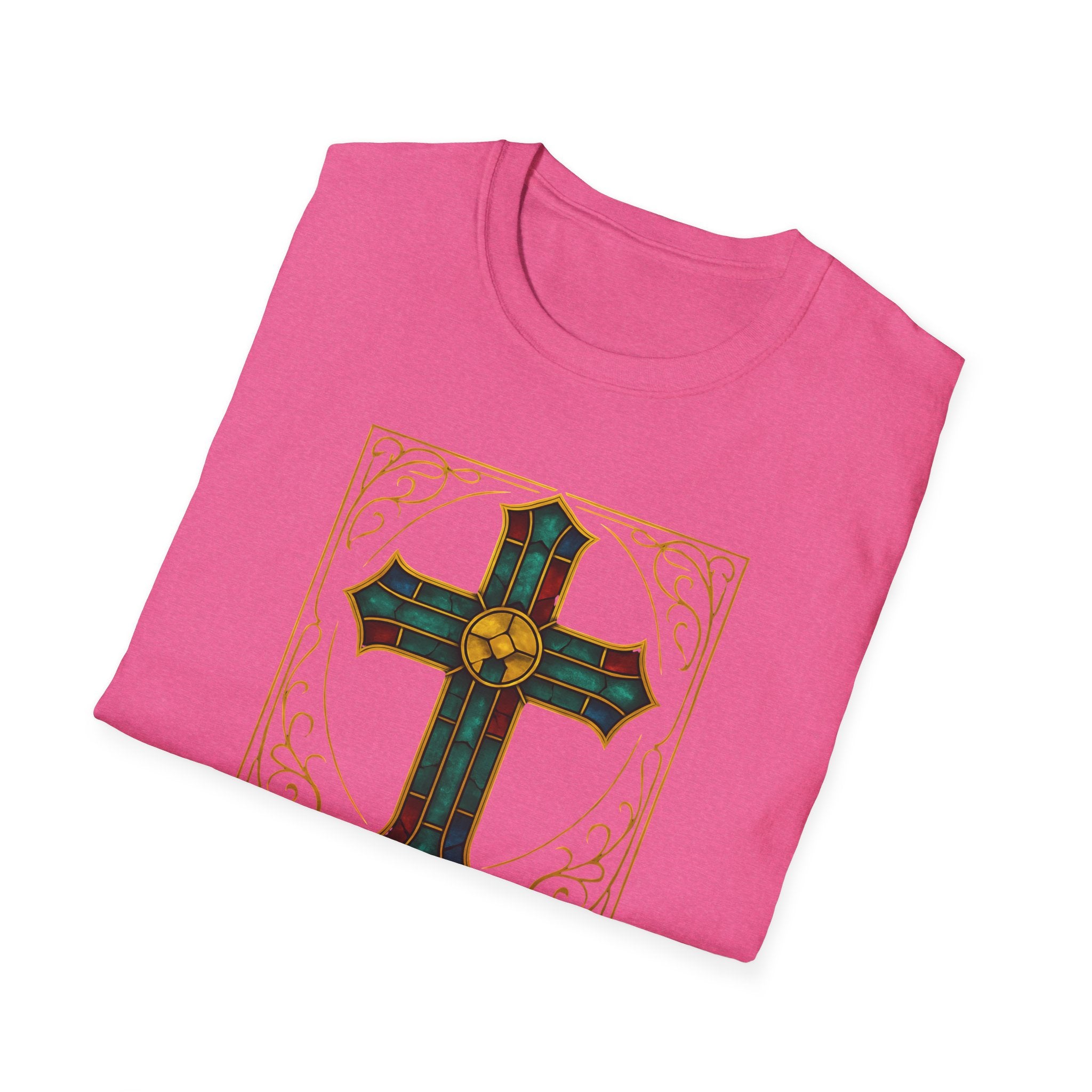 Stained Glass Cross T-Shirt