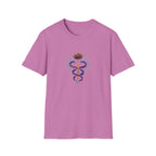 Serpents Around Lotus T-Shirt