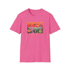 Trust God Floral Design T-Shirt