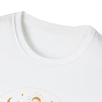 Golden Meditation Mandala T-Shirt